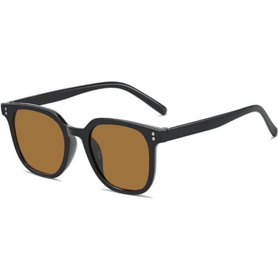 Nieuwste Kleine Vierkante Zonnebrillen Vintage Klassiek Voor Mannen Zonnebrillen Dames Buiten Vrijetijd Mode Brillen UV400 Zonnebrillen As shown in the figu black