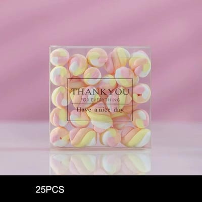 25 stuks nep-marshmallows, schattige simulatie-snoepjes, etalagedecoratie voor taartwinkels, kerstdecoratie voor thuis, kunstmatig voedsel 25PCS gray