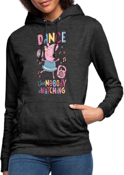 Peppa Pig Dancing Queen Hoodie Dames