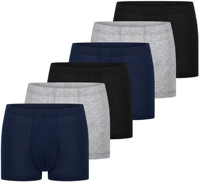 Schiesser Heren Shorts / Pants 6er Pack - 95/5 Essentials - Cotton