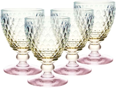 Wasserkelche Boston Pearl 250 ml Set van 4