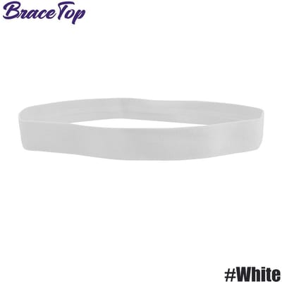Bracetop 20 Kleuren Sport Hoofdband Antislip Yoga Haarbanden Hardlopen Fitness Zweetband Voetbal Haaraccessoires voor Vrouwen Mannen