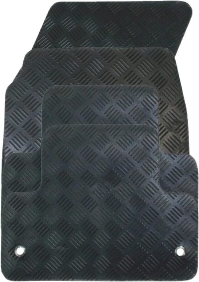 Automatten Set - Vloermatten Rubber - Bescherming Interieur - Op Maat Gemaakt - Heavy Duty - Zwart