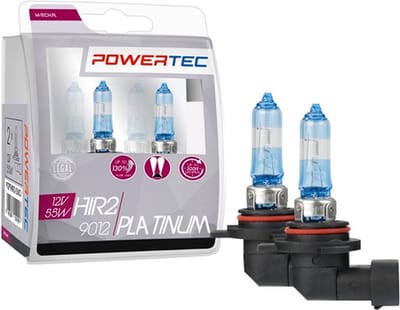Powertec HIR2 12V Halogeenlampen – Platinum +130% – Set van 2 (DUO)
