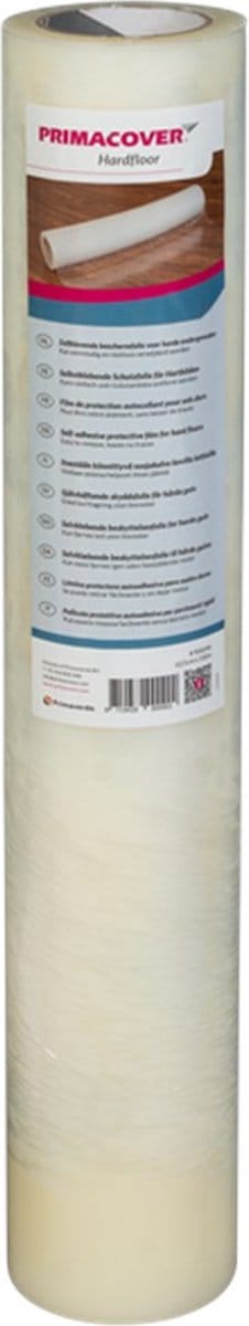 PrimaCover zelfklevende beschermfolie - HARDFLOOR -  62,5 cm x 100 meter