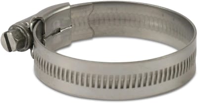 Mega Wormschroefslangklem RVS 304 35 mm x 50 mm BS 5315 Lloyds type W4 12 mm