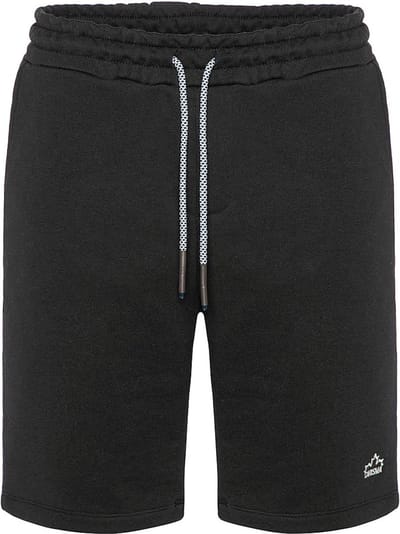 Carisma Korte Joggingbroek Heren Zwart Met Sluitkoorden - XXL