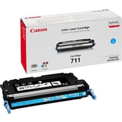 Canon 711 toner cartridge cyaan (origineel)