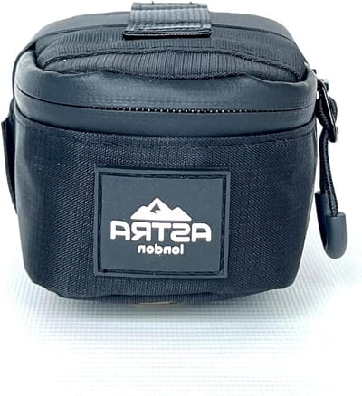 Zadeltas - Fietstasje - Fietsen Onderdelen - Waterdichte Rits - 0.6 Liter - Zwart
