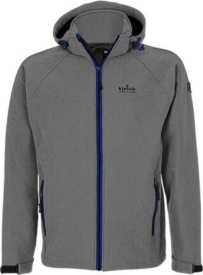 Kjelvik softshell jas - heren softshell jas - Geert - grijs - maat L