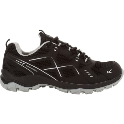 Regatta Dames/Dames Vendeavour Wandelschoenen (Zwart/Cyberspace)