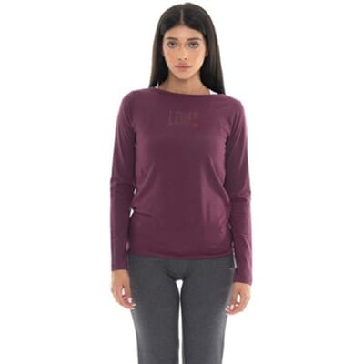 T-Shirt Lange Mouw Leone 1947 Woman Long Sleeves Never Without