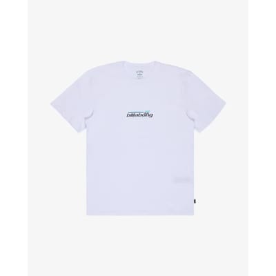 Billabong Word Mark T-shirt Met Korte Mouwen Wit L Man