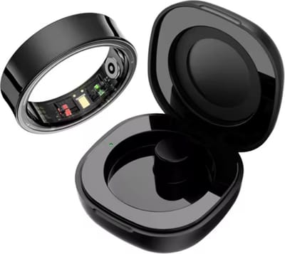 SF Products Smart Ring - Smart Ring Heren - Smart Ring Dames - Maat 8 - Inclusief Oplaadcase - Waterdicht