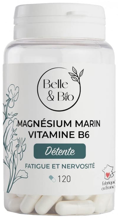 Belle & Bio Marine Magnesium Vitamine B6 120 Capsules
