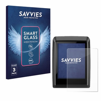 3 Stuks Savvies Screenprotector - geschikt voor Bosch Kiox 300 - beschermfolie glas transparant
