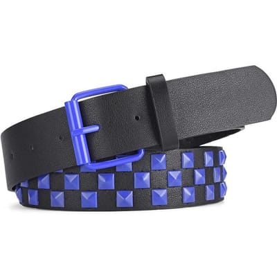 Breedte 3.8cm Hip-hop Punk Dames Riem Modetrend Alles-combineerbaar Jeans Accessoires Ceintuur Muziekfestival Y2k Meisje Pu Tailleband 107cm