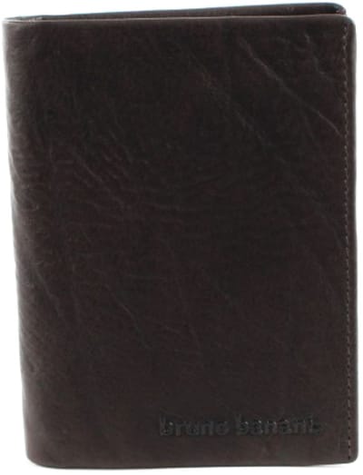 bruno banani Leren Portemonnee Africa Wallet Brown Donkerbruin