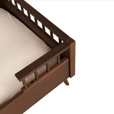 Europe Baby Sterre Peuterbed - 70 x 150 cm - Walnut