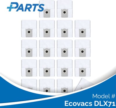 Ecovacs DLX71 Stofzakken (18 Stuks, Plus.Parts® alternatief voor DDB030041)