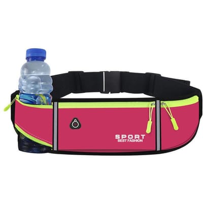 Hardloop Heuptas Marathon Joggingtas Waterfles Heuptas Waterdicht Buitensporten Joggen Fietsen Telefoon Heuptasjes black