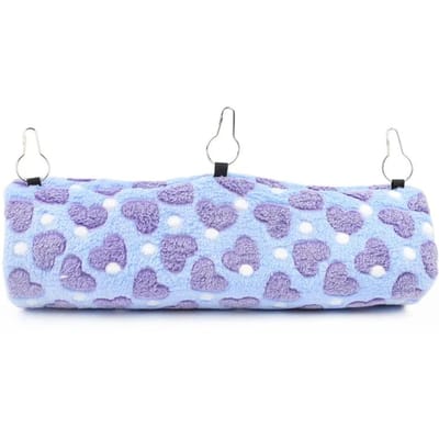 Hamster Tunnel Hangmat Warm Suikereekhoorn Bed voor Klein Dier Fret Eekhoorn Schommel Nest Pluche Tunnel Cavia Accessoires