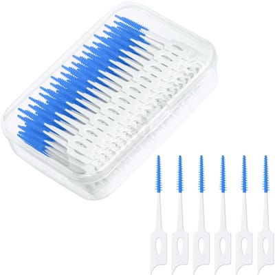 Dailygoods- Tandenstokers Draagbaar - Interdentale Ragers - Tandenragers - Tandenstokers Hout - Opbergdoos - 220 Stuks