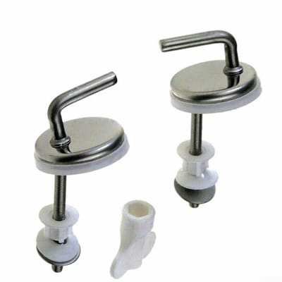Dailygoods- Toiletbril Scharnieren Roestvrij Staal - Toilet Cover