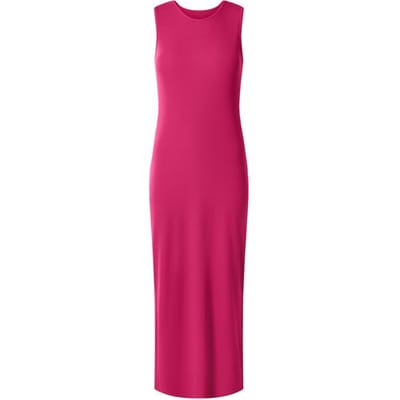 ESMARA Rib dames jurk - slim fit (Roze, XS (32/34))