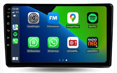 CarPlay autoradio geschikt voor Opel Astra H & Opel Zafira B | 2005 t/m 2014 | Android 13 | Draadloos Apple CarPlay & Android Auto | 2GB + 32GB | 8-Core processor | Davilon | 2025 model | 2005 2006 2007 2008 2009 2010 2011 2012 2013 2014 | Bluetooth