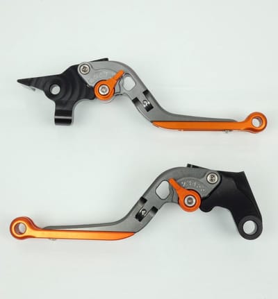 Levier frein embrayage pour moto Yamaha 800 FZ8 2011 à 2015 alu CNC paire Neuf