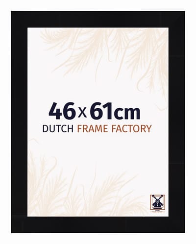 Fotolijst 46x61 cm - MDF - Zwart Hoogglans - Praag