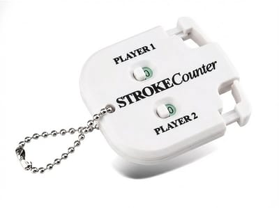 Consumerce® Golf Slagenteller Versus - Wit - Putt Teller - Golftrainingsmateriaal - Golfcadeautjes - Training - Slagen Teller - Counter