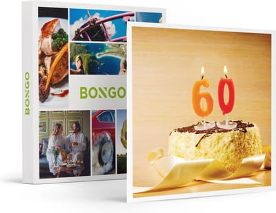 Bongo Bon -Gefeliciteerd Met Je 60ste Verjaardag!- Cadeaukaart