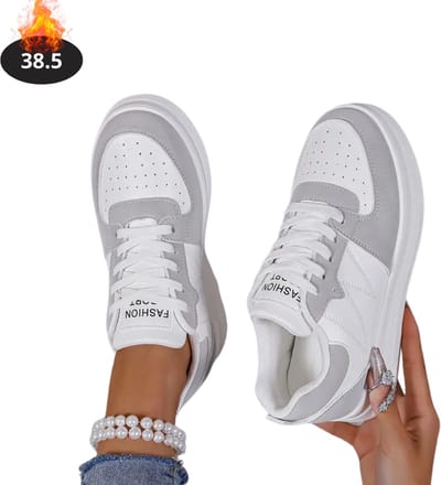 Livano Schoenen Dames - Sneakers - Comfortabel - Sportief - Casual - Volwassen - Grijs - Maat 38.5