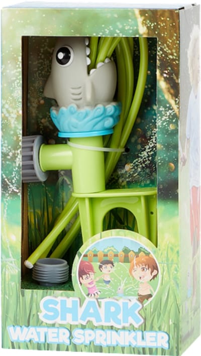 Watersproeier Haai - Water Sprinkler - Zwemspeelgoed - Waterpret zonder zwembad - Waterplezier - Tuinslang aan te sluiten op kraan