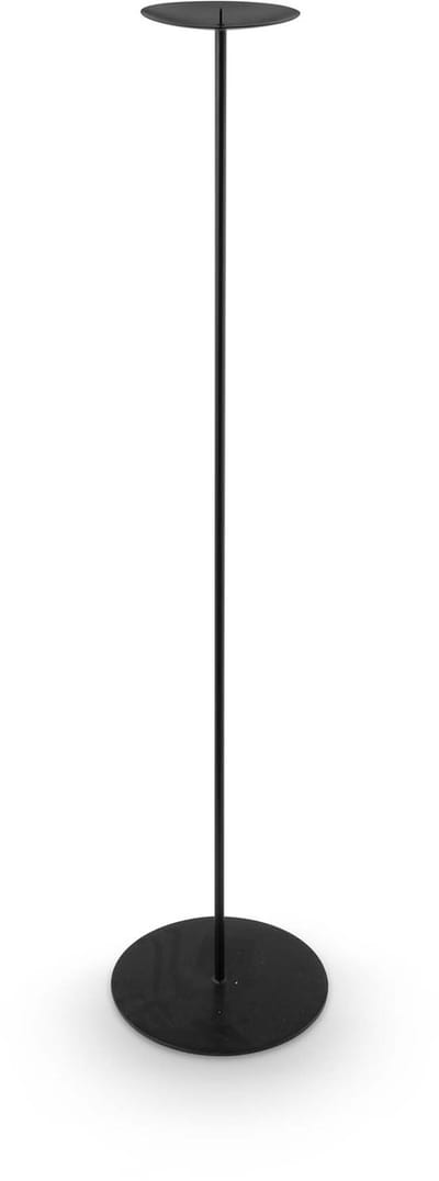 vtwonen Kaarsenhouders - Decoratie - Kandelaar van Metaal - Zwart - 90cm