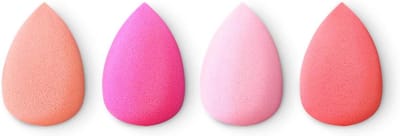 SnelShoppen - Mini Precision Blender Kit - 4 Mini Sponsjes voor Foundation en Concealer - Perfecte Precisie - Ideaal voor Dagelijks Gebruik - Handige