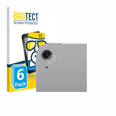 Screenprotector 6 Stuks voor Apple iPad Air 13" M4 2026 (ALLEEN Camera Lens) Beschermglas transparant