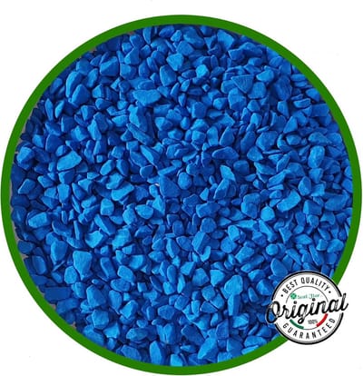 Tuin Decoratie Stenen - Kiezels Grind - Bloembakken Vullen - Waterafstotende Coating - 9/13 mm - Blauw