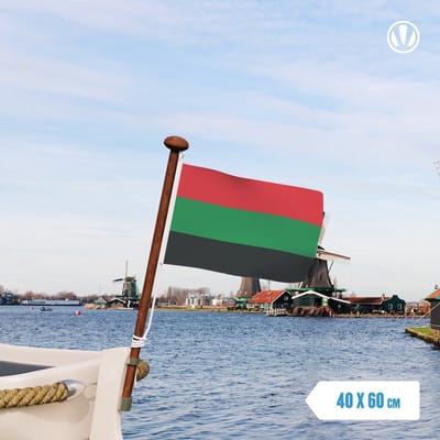Vlag Aalsmeer 40x60cm - Glanspoly