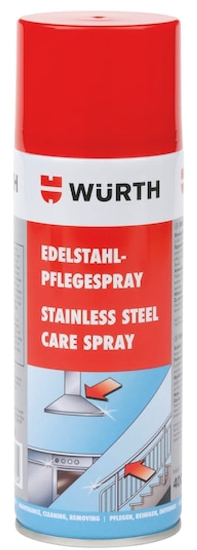 Wurth - Onderhoudsspray voor RVS - Onderhoudsspray voor RVS Inhoud 400 ml