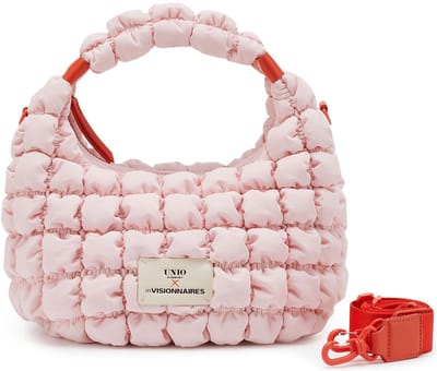 Unio Hamburg x Les Visionnaires schoudertas handtas Bubble Unio Kitzbuehel Rose roze