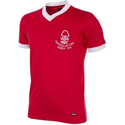 COPA - Nottingham Forest 1979 Europacupfinale Retro Voetbalshirt - L