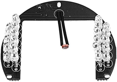 IR LED Board - Infrarood Verlichting - Nachtzicht Camera - 22 LEDs 850nm - 82mm x 62mm - Zwart