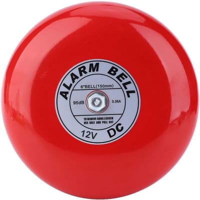 Dailygoody - Brandalarmbel - Elektrische alarmbel - Luide deurbel
