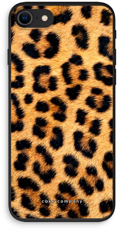 Case Company® - Hoesje geschikt voor iPhone 8 hoesje - Luipaard - Biologisch Afbreekbaar Telefoonhoesje - Bescherming alle Kanten en Schermrand