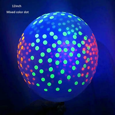 10/20/30 STKS 12inch Fluorescerende Ballon Licht Op In Het Donker Lichtgevend Liefde Hart Latex Ballon Voor Bruiloft Verjaardagsfeest Decoratie 10pcs&12INCH