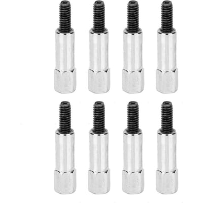 Jeu de boulons filetés de couvercle de soupape 1/4 po 20 Convient pour les MOTEURS Chevy 283 302 305 307 327 350 383 400
