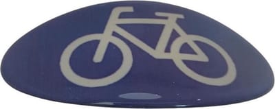 Haarspeld fiets verkeersbord